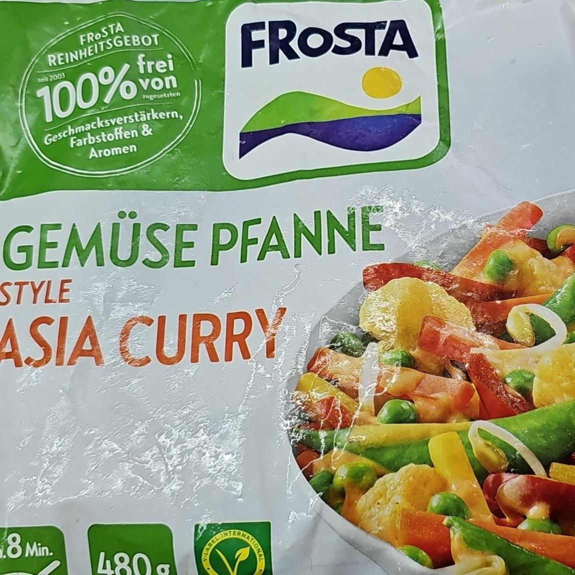 Zdjęcia - Gemüsepfanne Style Asia Curry FRoSTA