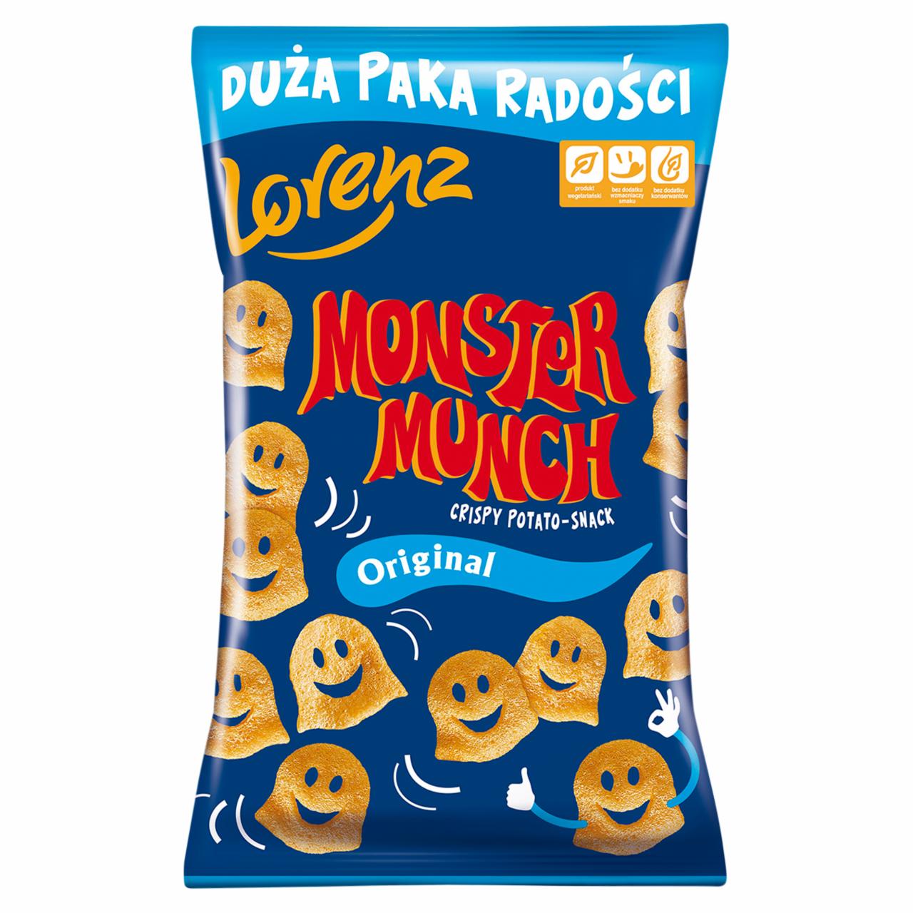 Zdjęcia - Monster Munch Chrupki ziemniaczane przyprawione 150 g