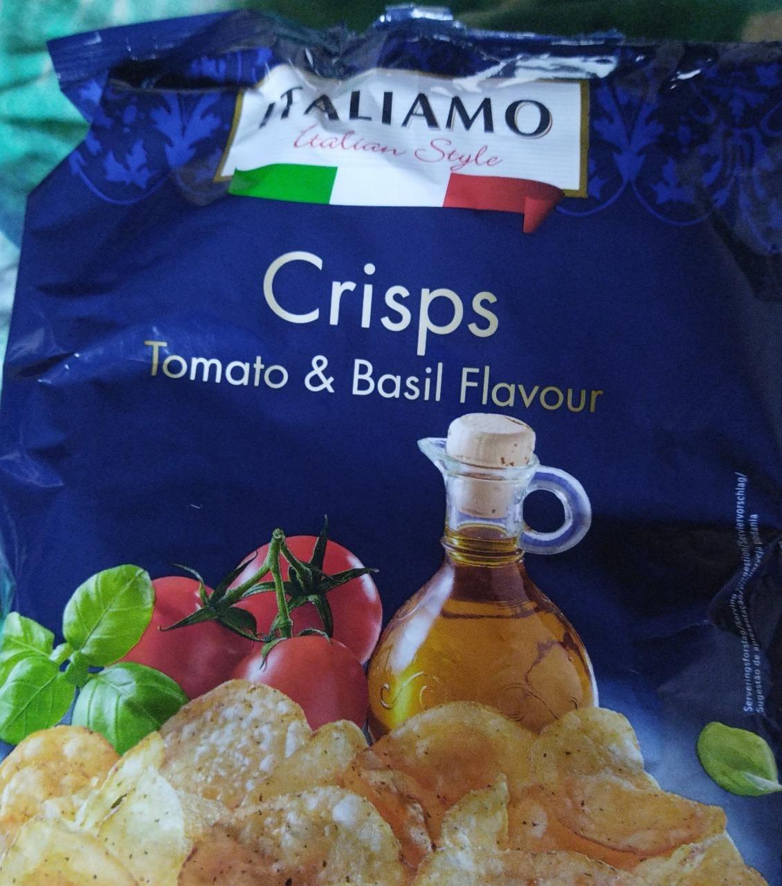 Zdjęcia - Crisps tomato basil flavour Italiamo