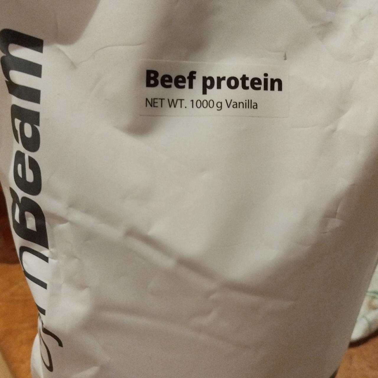 Zdjęcia - Beef protein vanille GymBeam