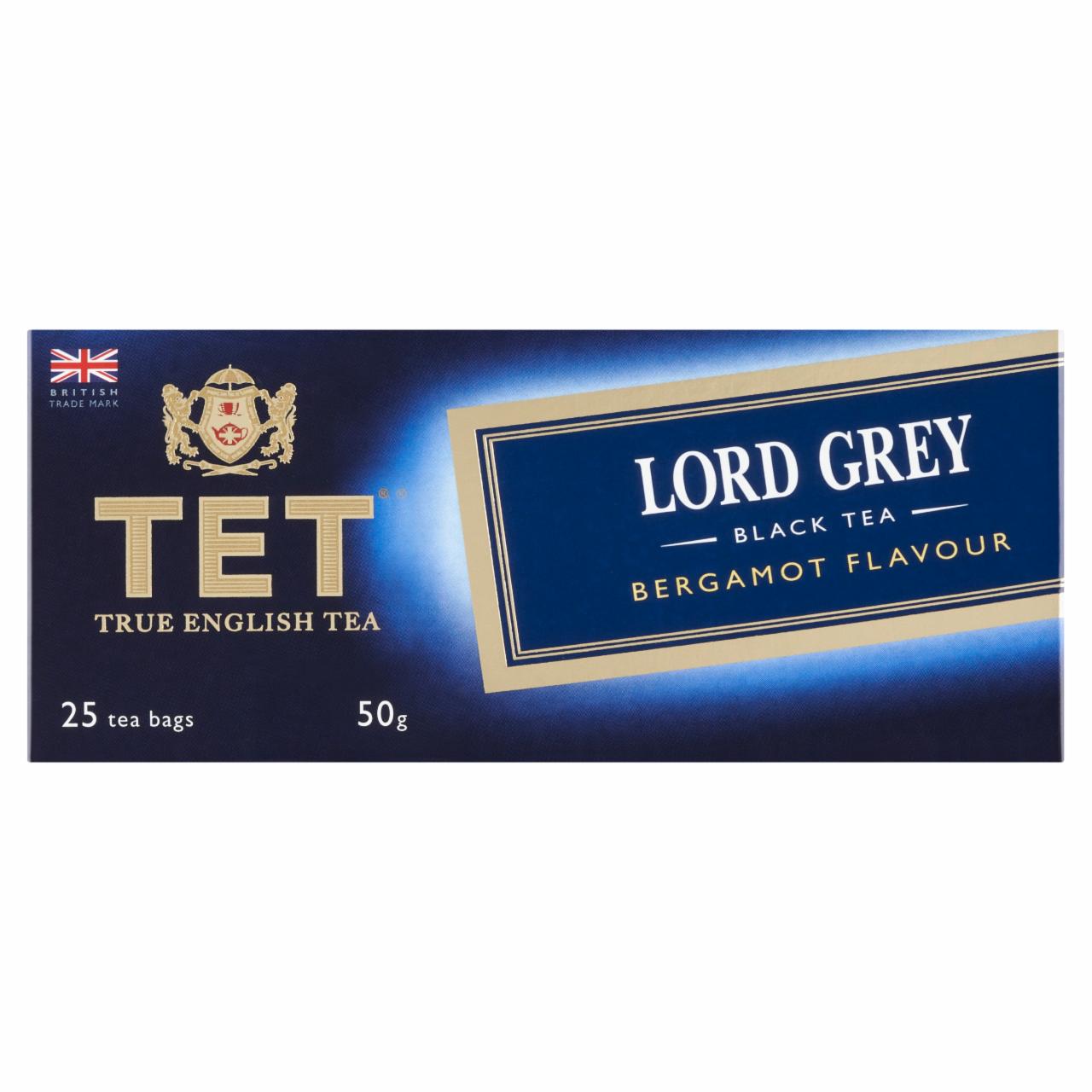 Zdjęcia - TET Lord Grey Herbata czarna z aromatem bergamotki 50 g (25 x 2 g)