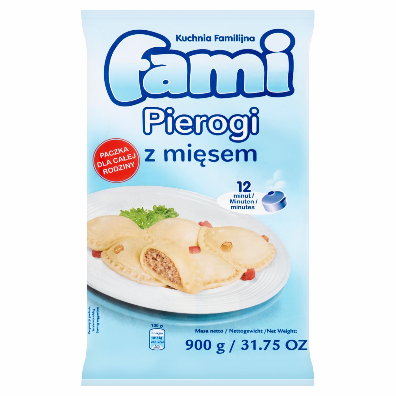 Zdjęcia - Fami Kuchnia Familijna Pierogi z mięsem 900 g