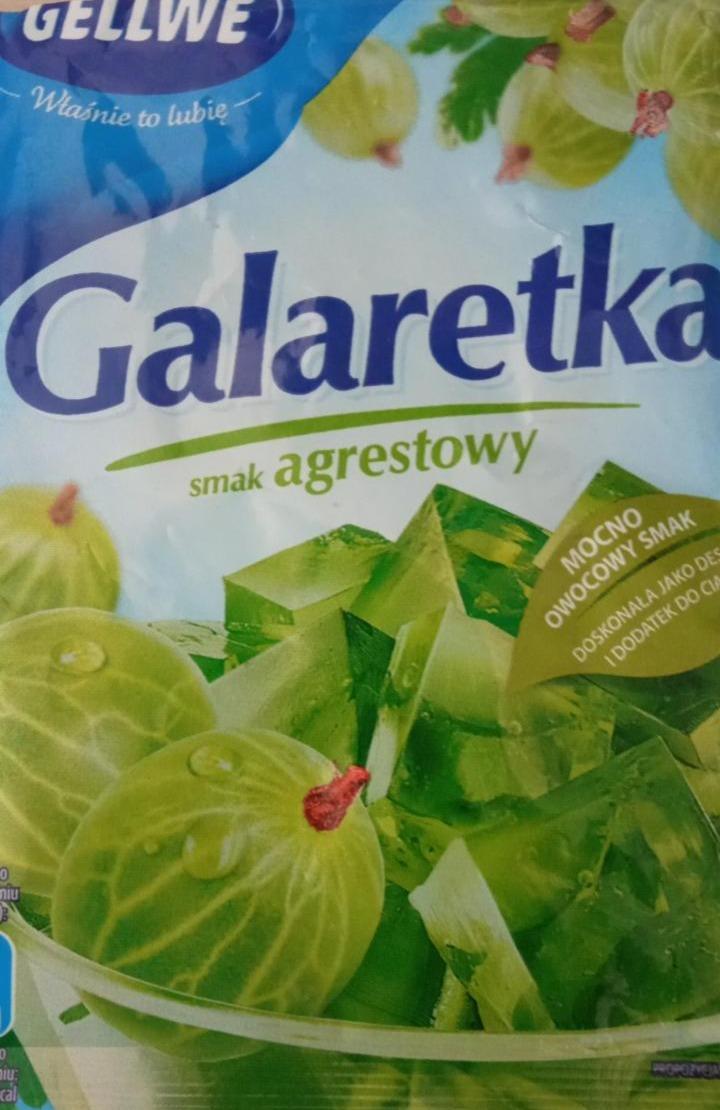 Zdjęcia - Galaretka smak agrestowy Gellwe