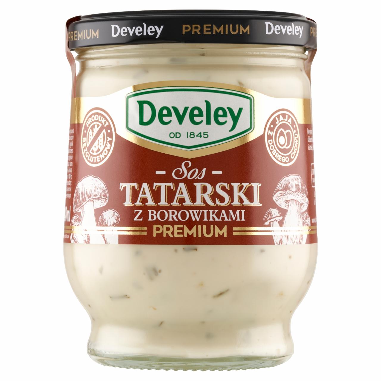 Zdjęcia - Develey Premium Sos tatarski z borowikami 235 g