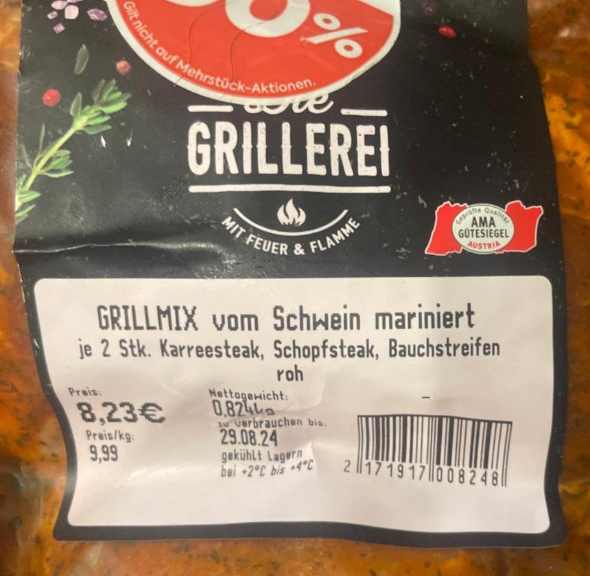 Zdjęcia - Grillmix vom Schwein die Grillerei