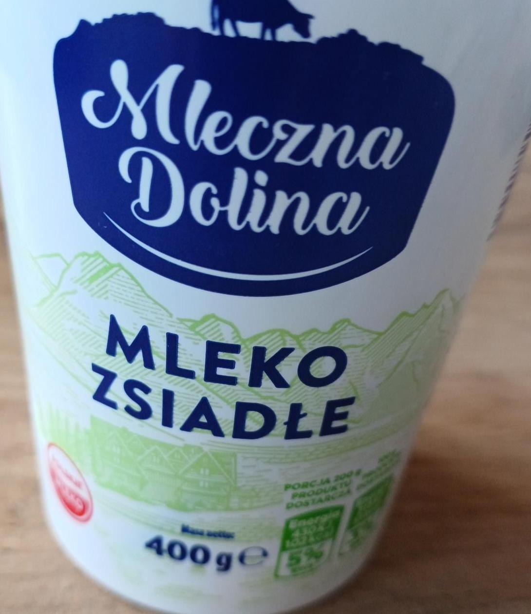 Zdjęcia - Zsiadłe mleko Mleczna dolina