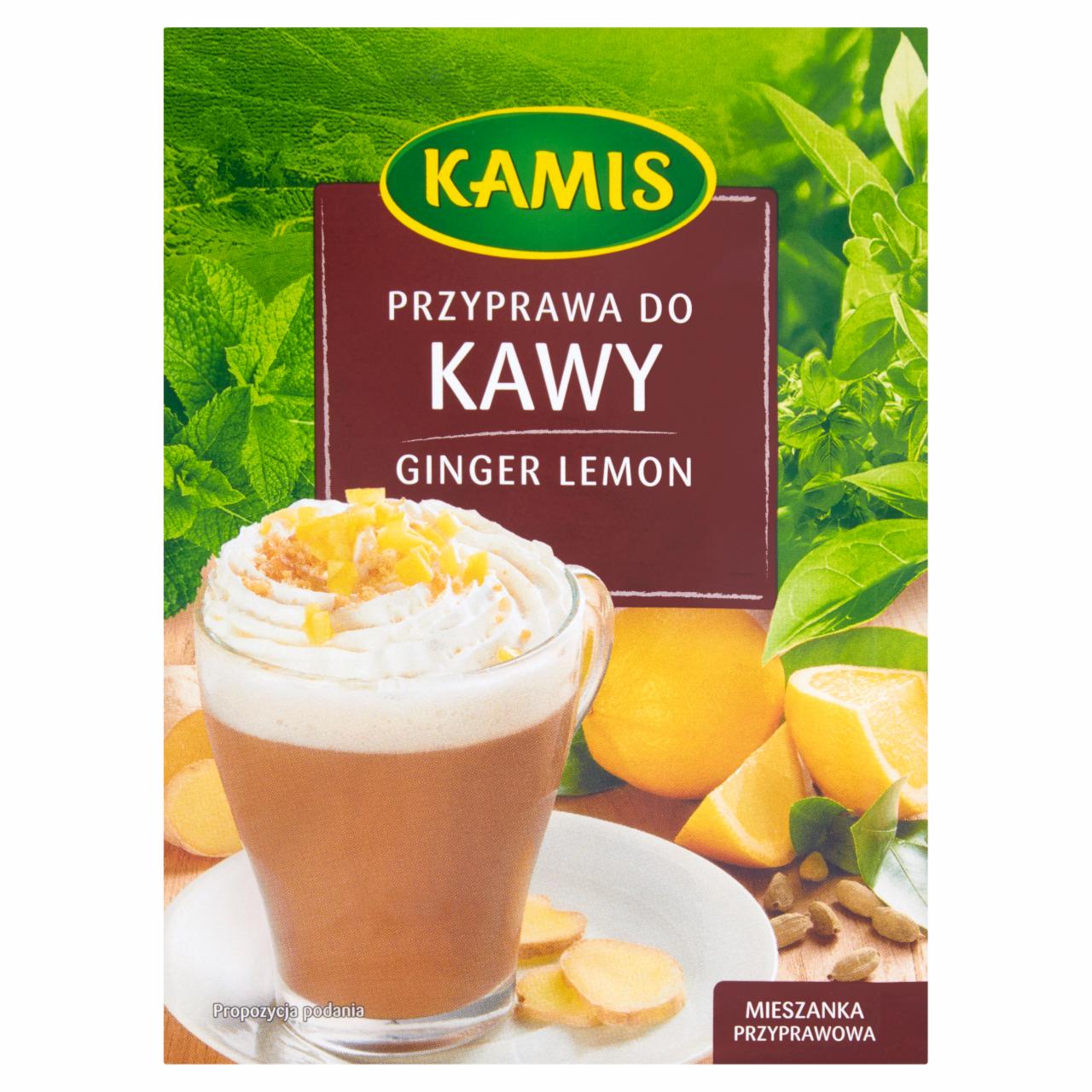 Zdjęcia - Kamis Ginger Lemon Przyprawa do kawy 20 g