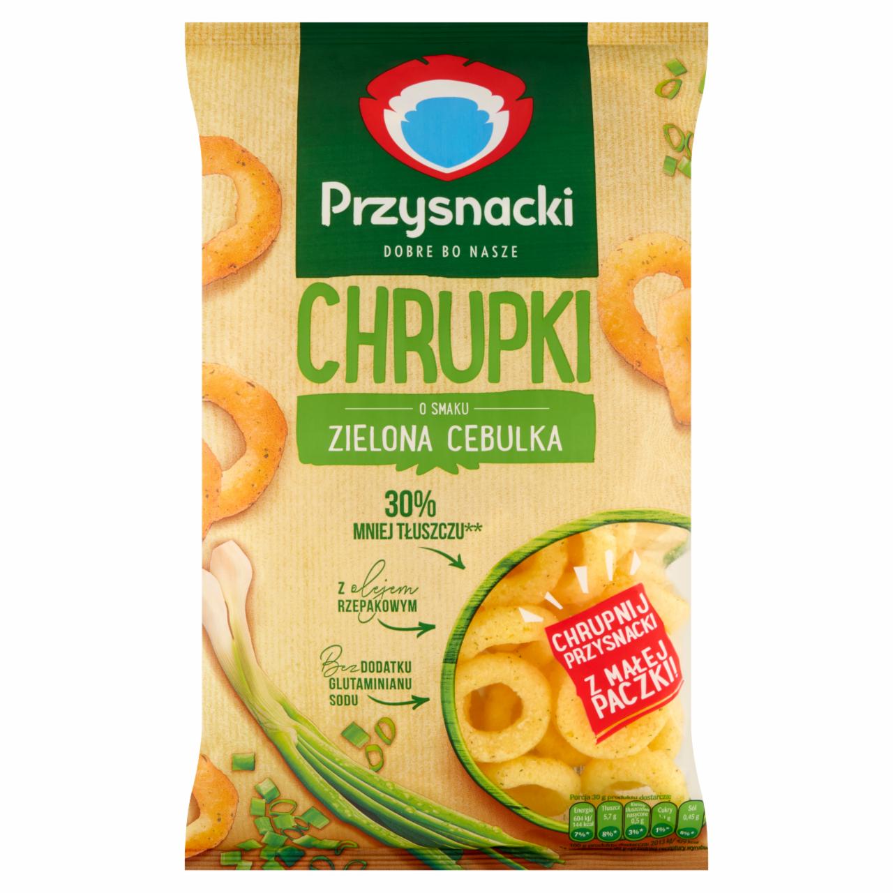 Zdjęcia - Przysnacki Chrupki o smaku zielona cebulka 80 g