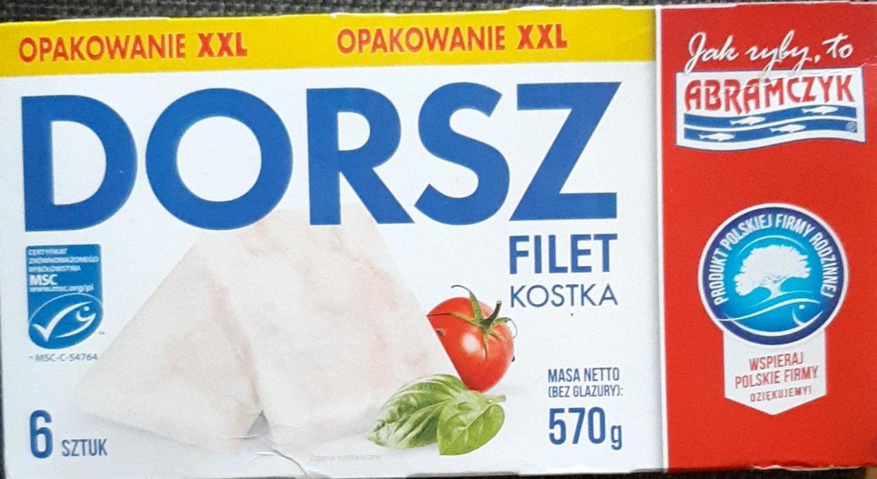 Zdjęcia - Dorsz filet kostka Abramczyk