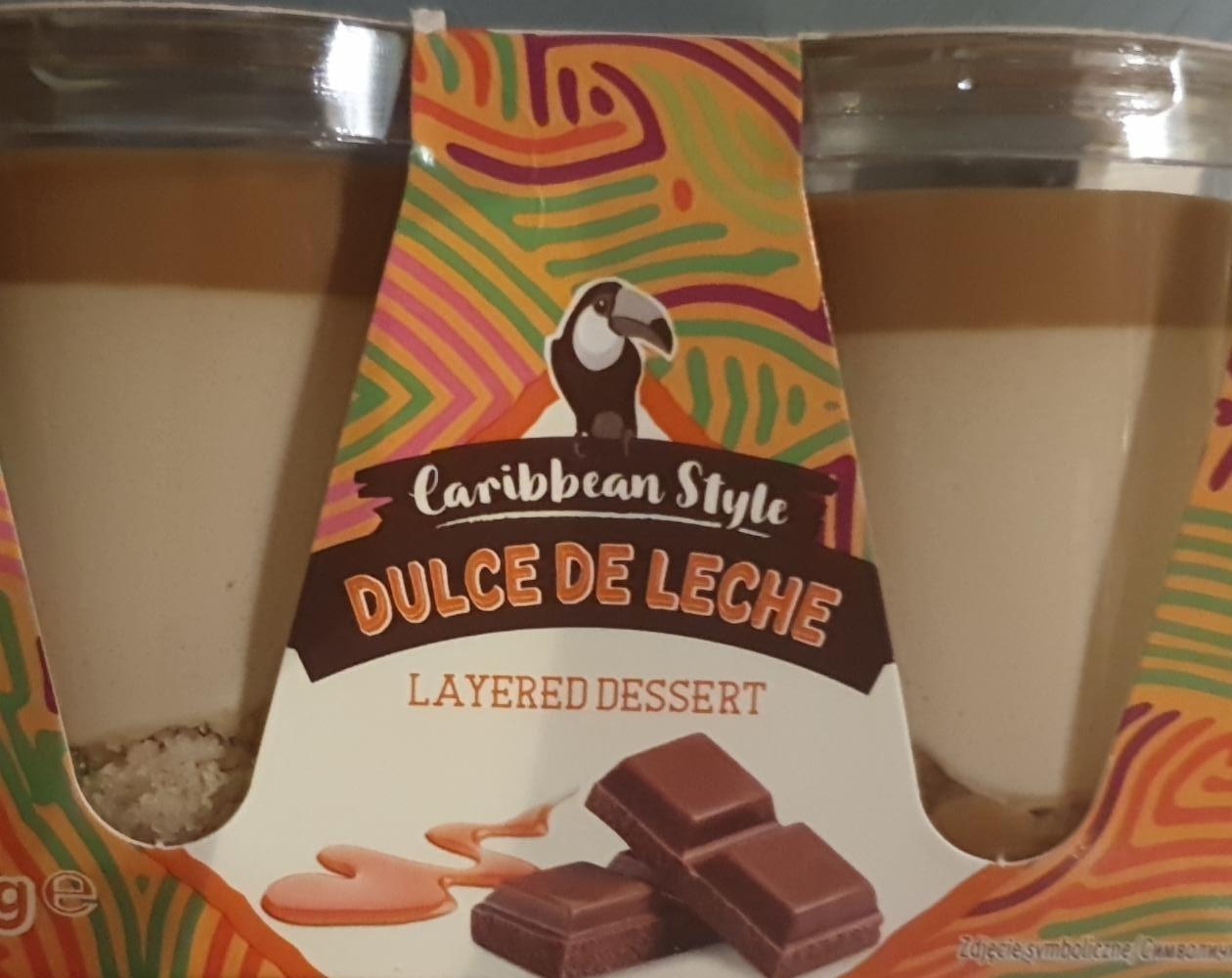 Zdjęcia - Caribean style dulce de lächelte laywred dessert Lidl