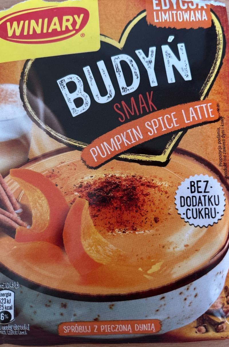 Zdjęcia - Budyń smak pumpkin spice latte Winiary