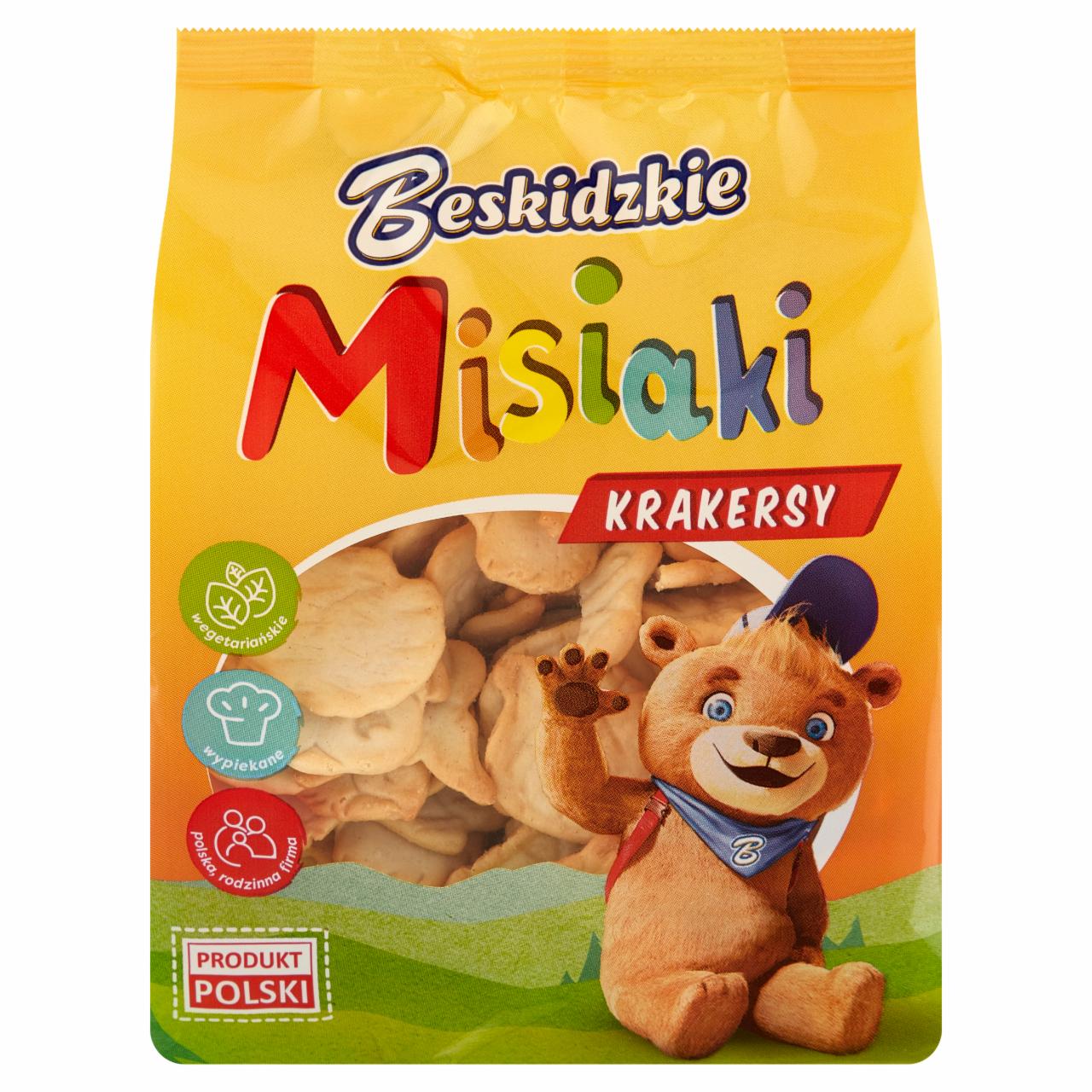 Zdjęcia - Beskidzkie Krakersy misiaki 90 g