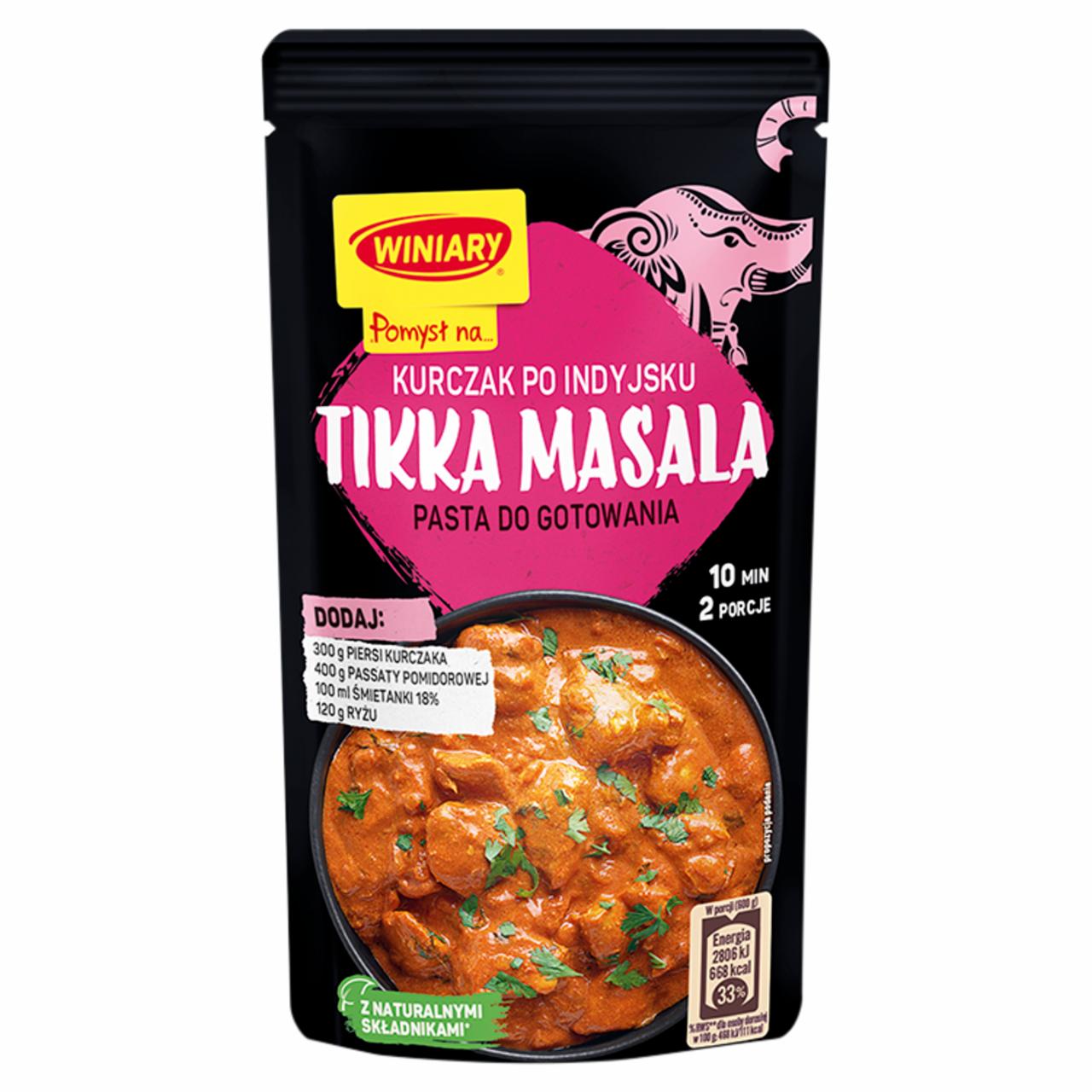 Zdjęcia - Pomysł na... kurczak po indyjsku tikka masala Winiary