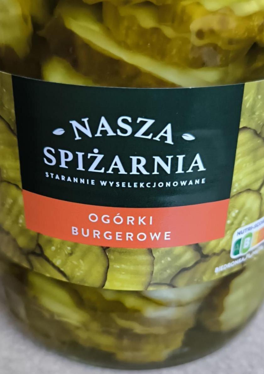 Zdjęcia - Ogórki burgerowe Nasza Spiżarnia