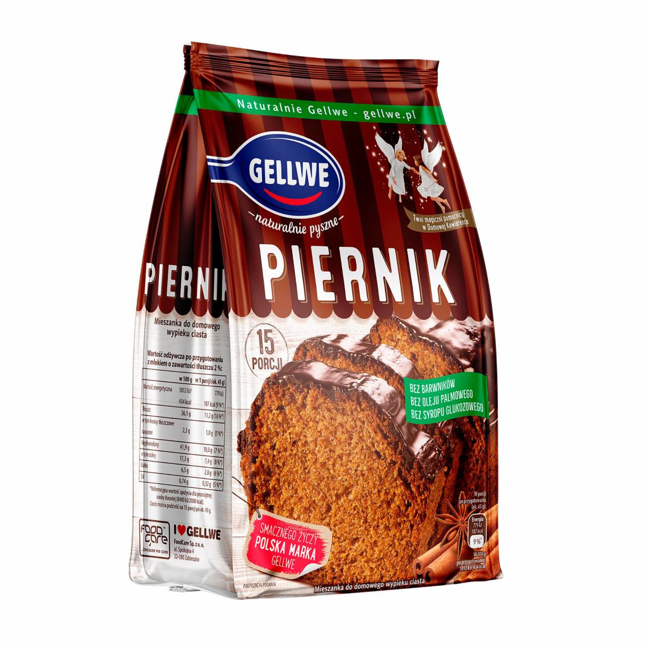 Zdjęcia - Gellwe Piernik mieszanka do domowego wypieku 375 g