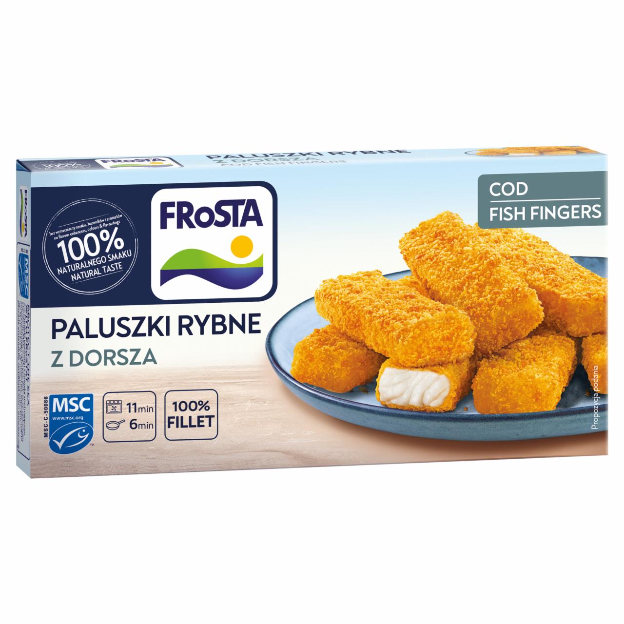 Zdjęcia - FRoSTA Paluszki rybne z dorsza 270 g (9 sztuk)