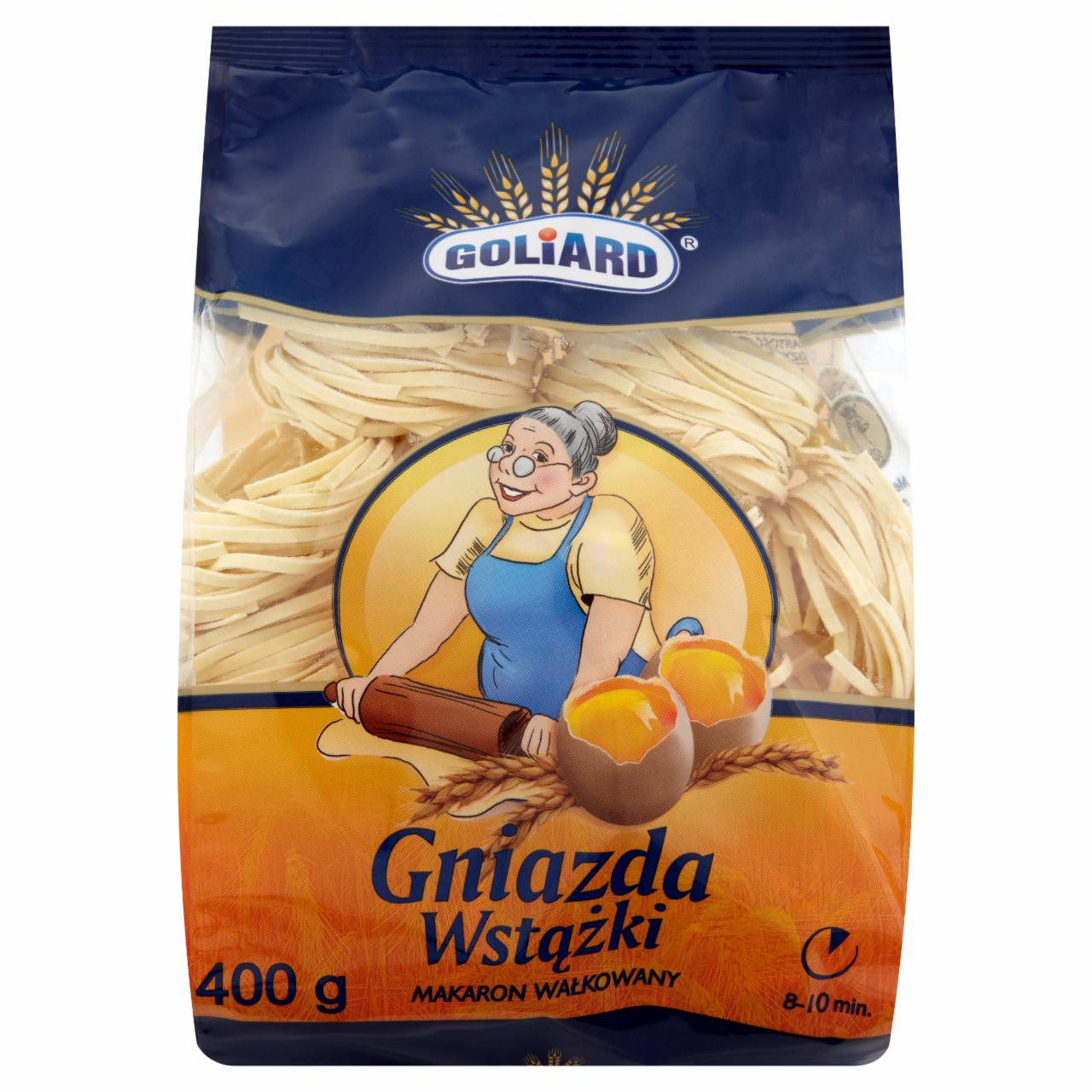 Zdjęcia - Goliard Makaron 2-jajeczny gniazda wstążki 400 g