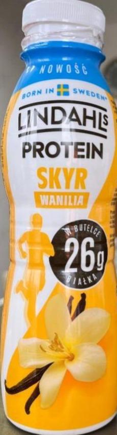 Zdjęcia - Lindahls Protein Jogurt pitny skyr wanilia 350 g