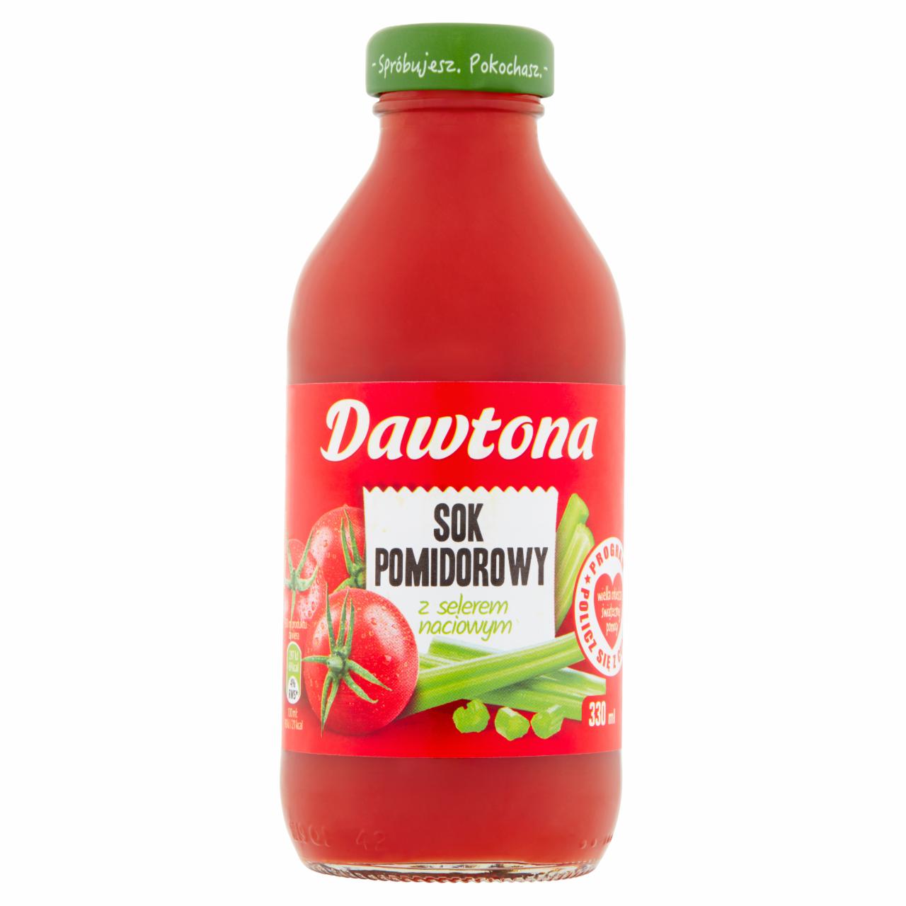 Zdjęcia - Dawtona Sok pomidorowy z selerem naciowym 330 ml