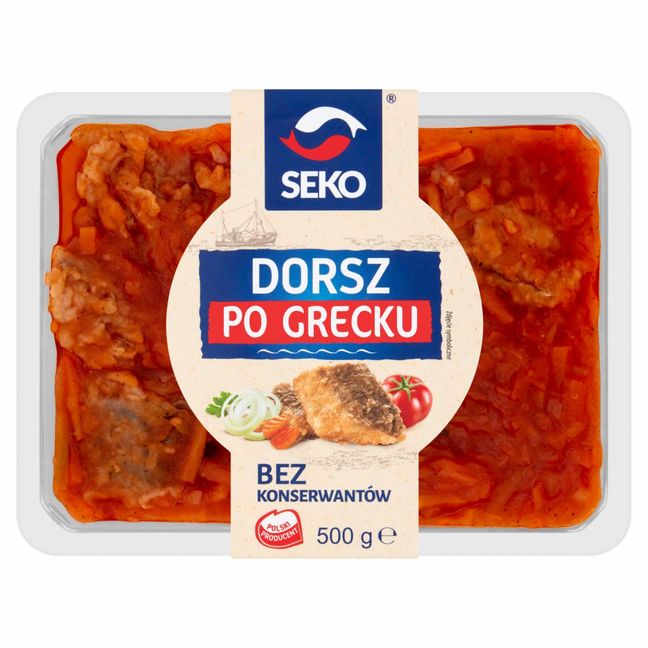 Zdjęcia - Seko Dorsz po grecku 500 g