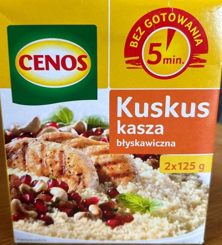 Zdjęcia - Kuskus kasza błyskawiczna Cenos