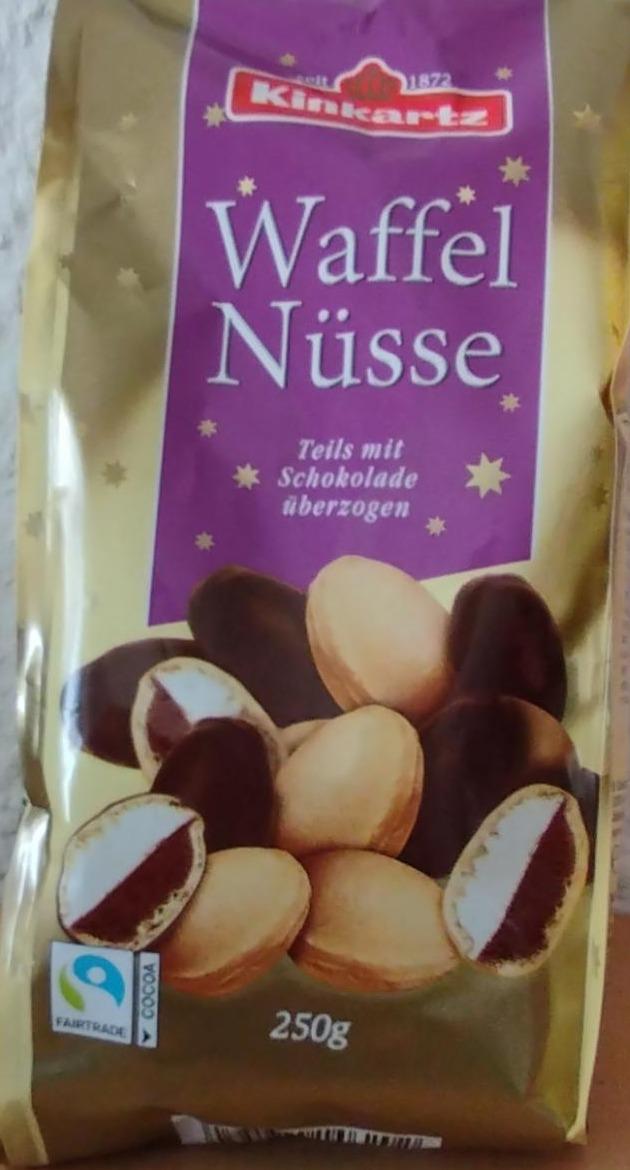 Zdjęcia - Waffel Nüsse Teils mit Schokolade überzogen 250 g Kinkartz