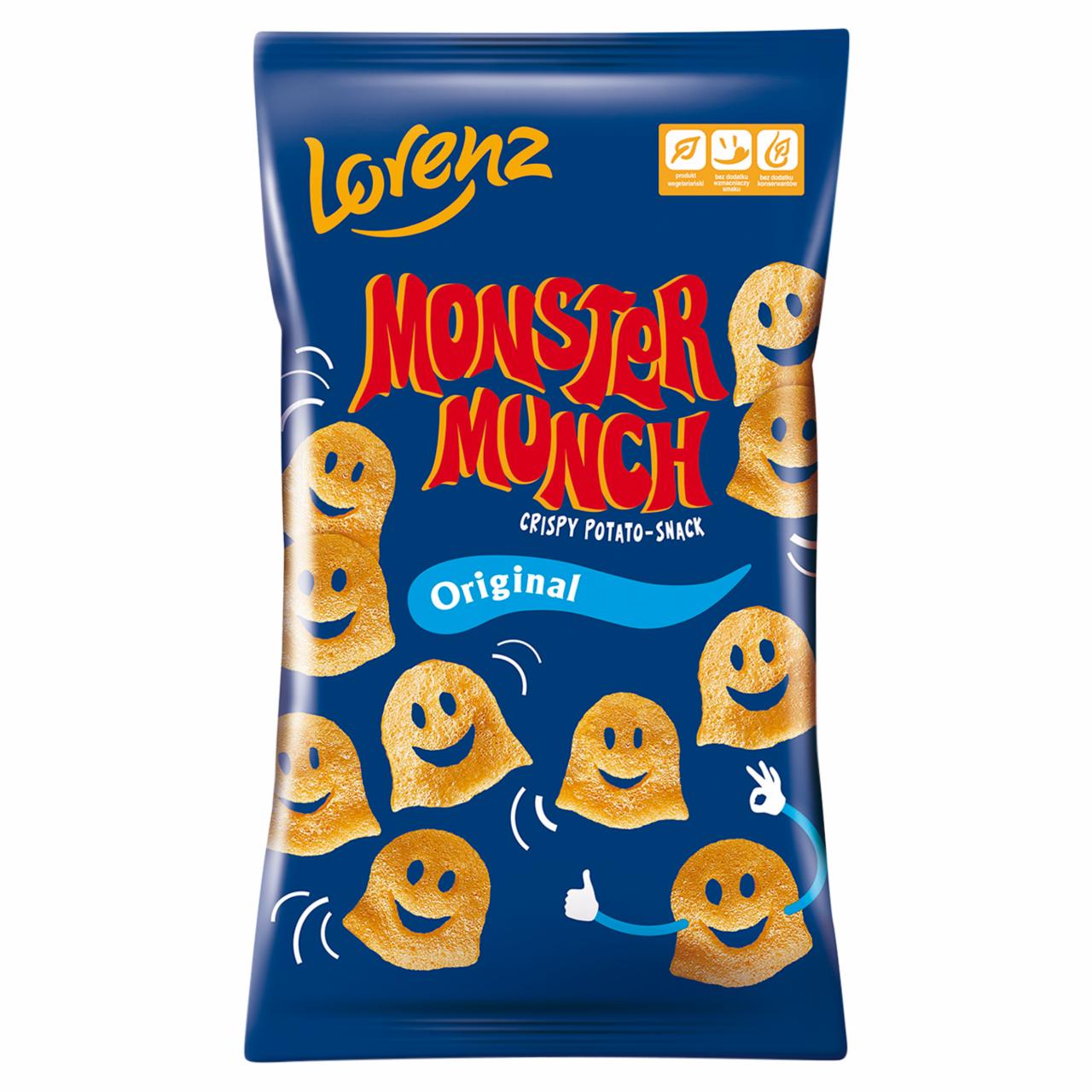 Zdjęcia - Monster Munch Original Chrupki ziemniaczane przyprawione 50 g