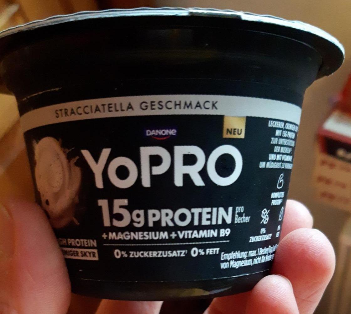 Zdjęcia - YoPro 15g protein stracciatella geschmack Danone