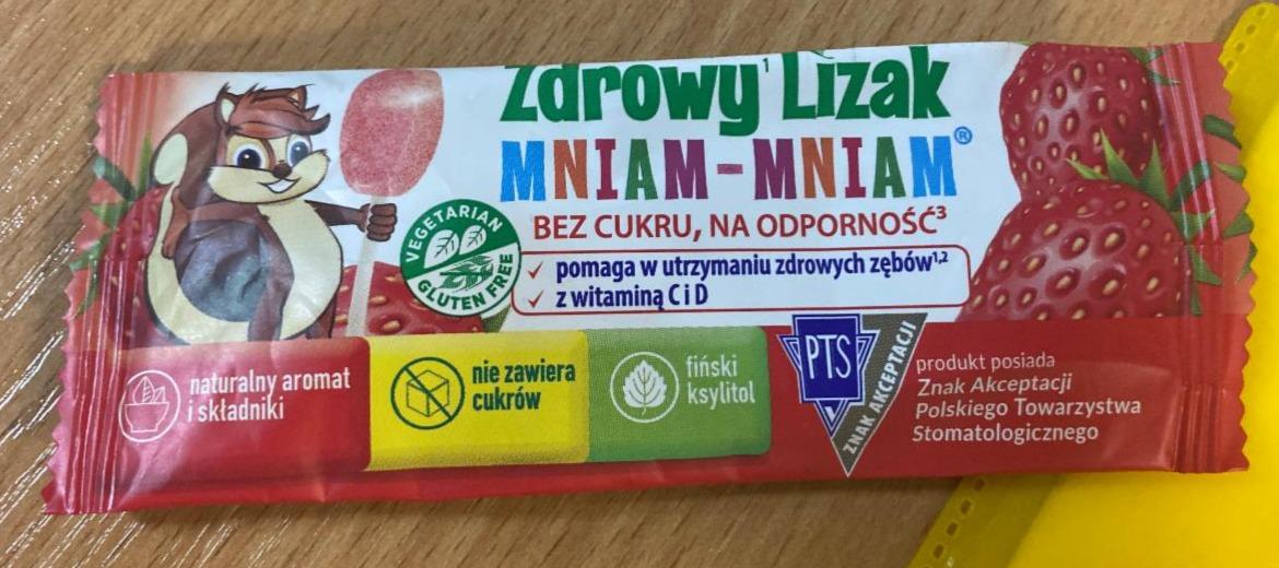 Zdjęcia - Zdrowy lizak truskawka Mniam-Mniam