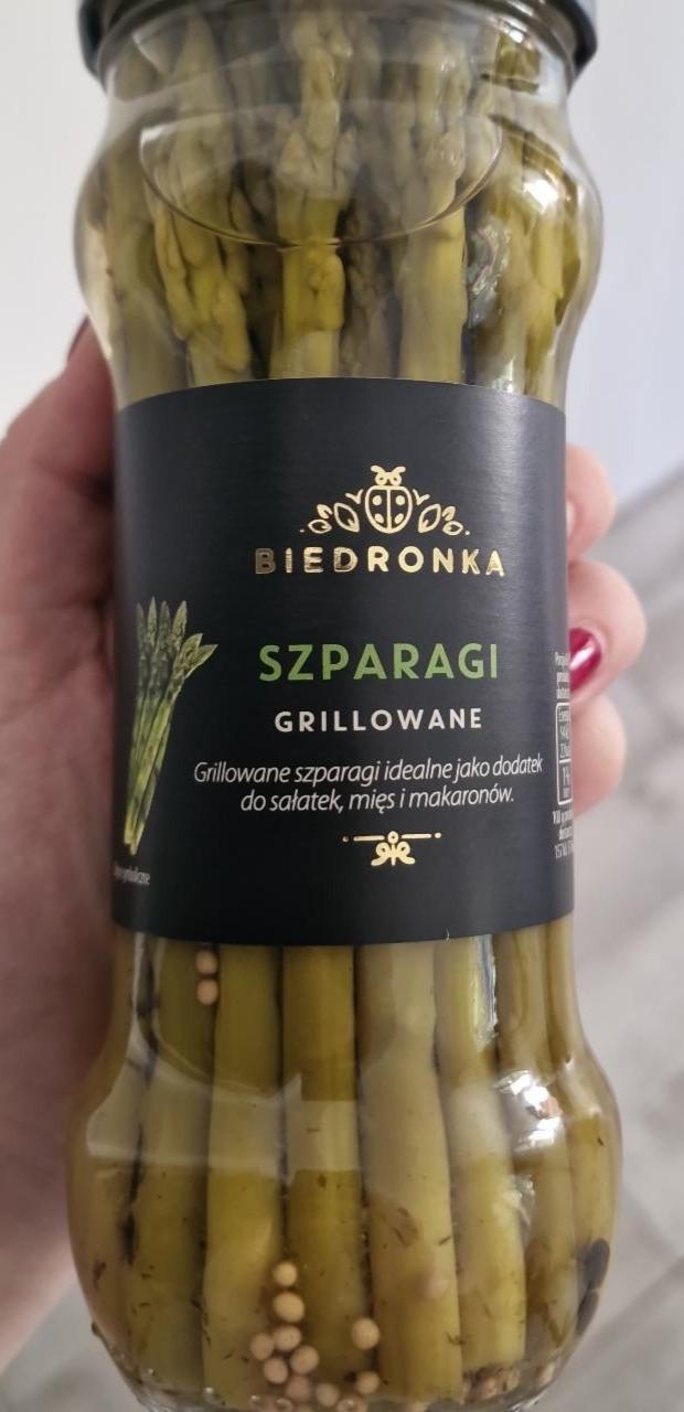 Zdjęcia - Szparagi grillowane Biedronka