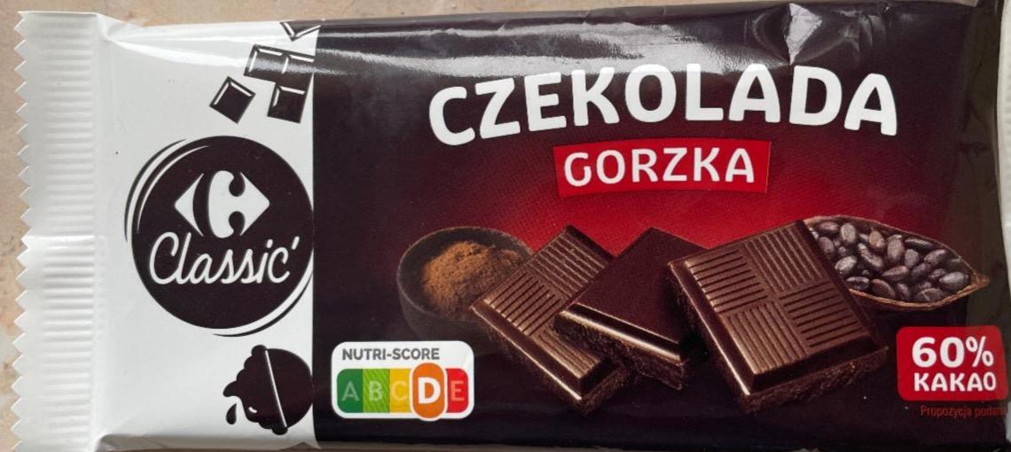 Zdjęcia - Czekolada gorzka Carrefour Classic