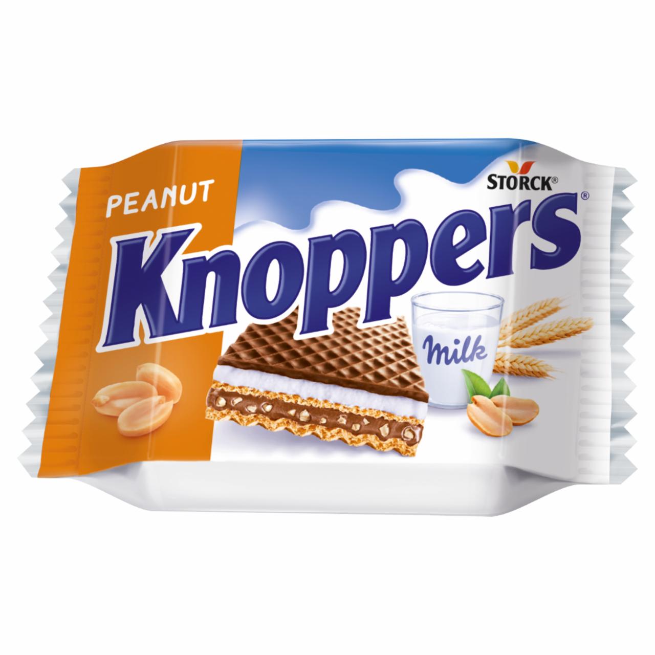 Zdjęcia - Knoppers Peanut Wafelek mleczno-orzeszkowy 25 g