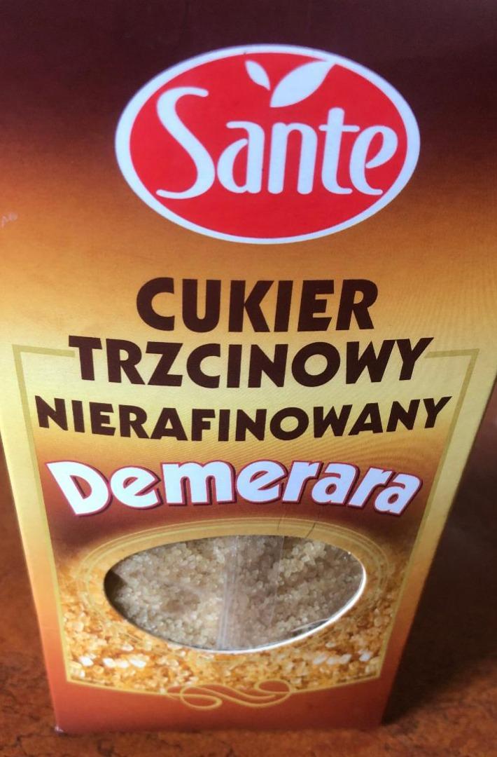 Zdjęcia - Cukier trzcinowy nierafinowany demerara Sante