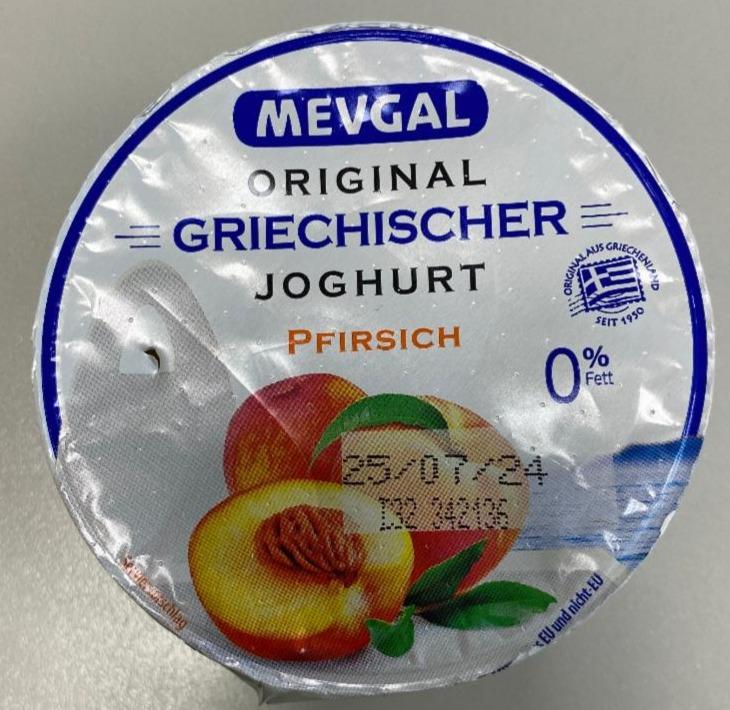 Zdjęcia - Original Griechischer Joghurt Pfirsich Mevgal