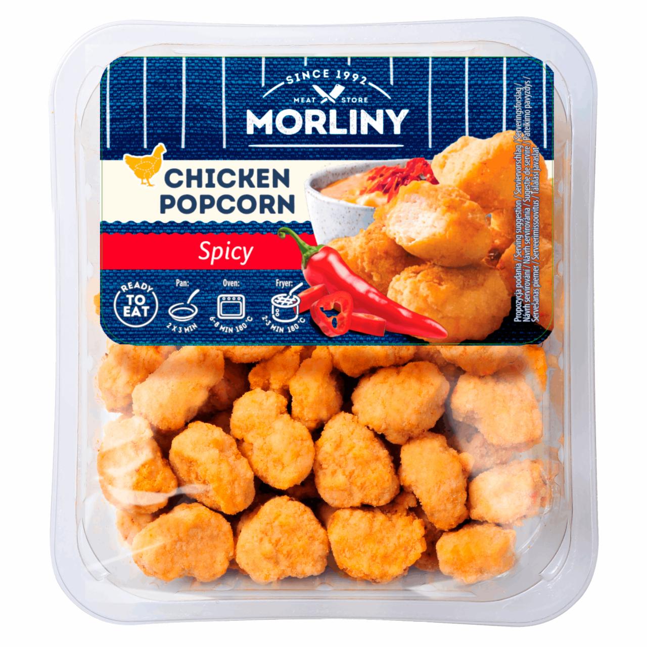 Zdjęcia - Morliny Chicken Popcorn Spicy Produkt z mięsa z piersi kurczaka 200 g