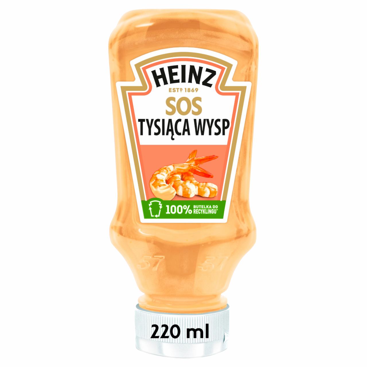 Zdjęcia - Heinz Sos tysiąca wysp 225 g