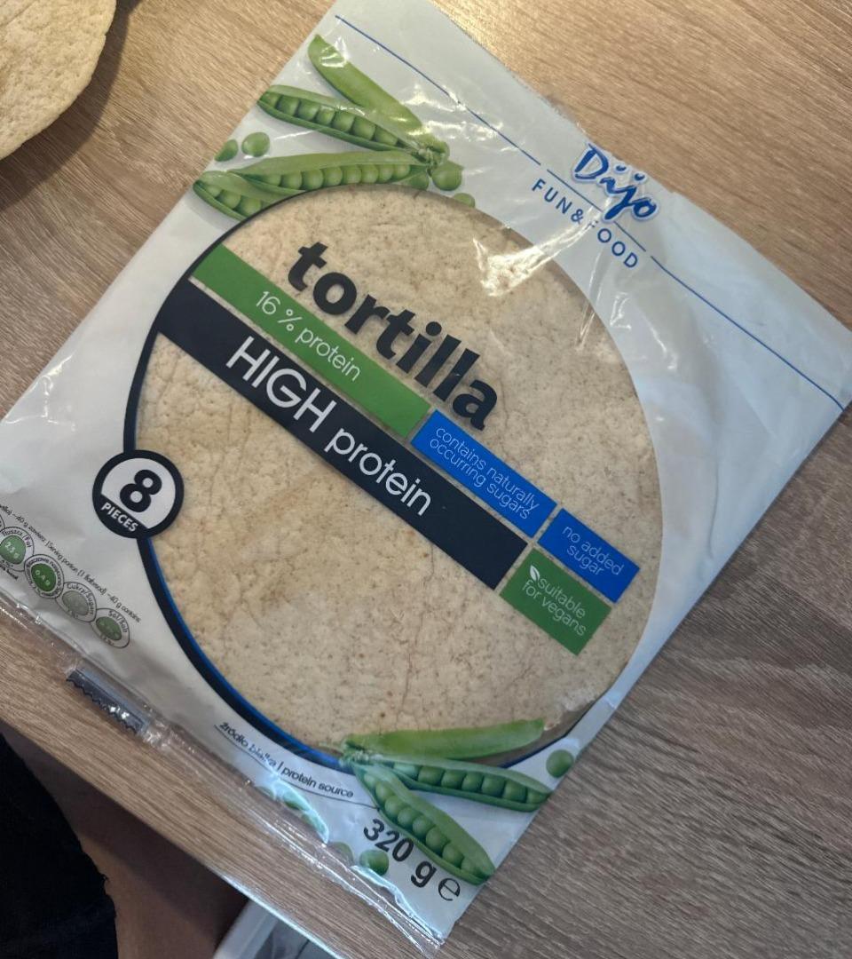 Zdjęcia - Tortilla high protein Dijo