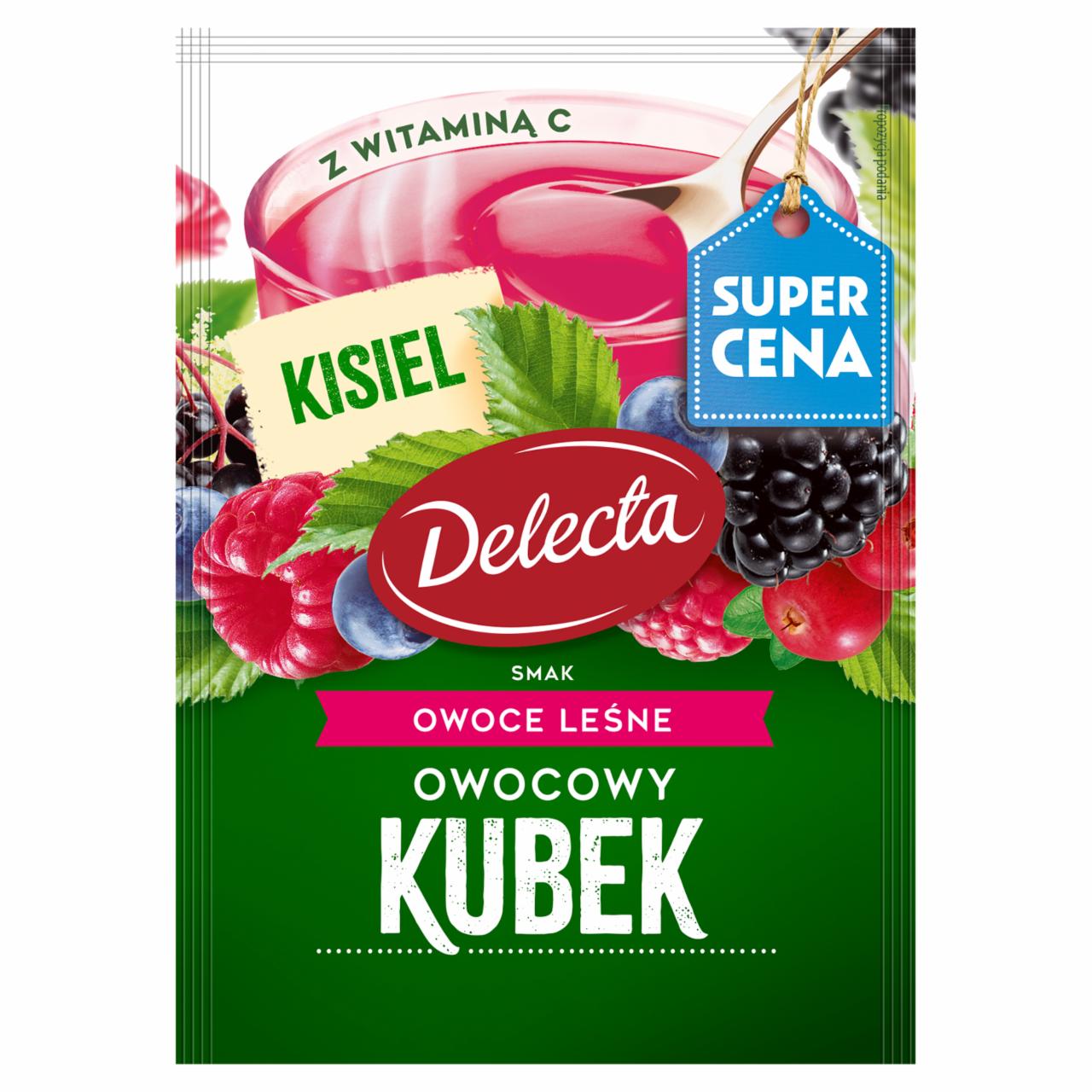 Zdjęcia - Delecta Owocowy kubek Kisiel smak owoce leśne 30 g