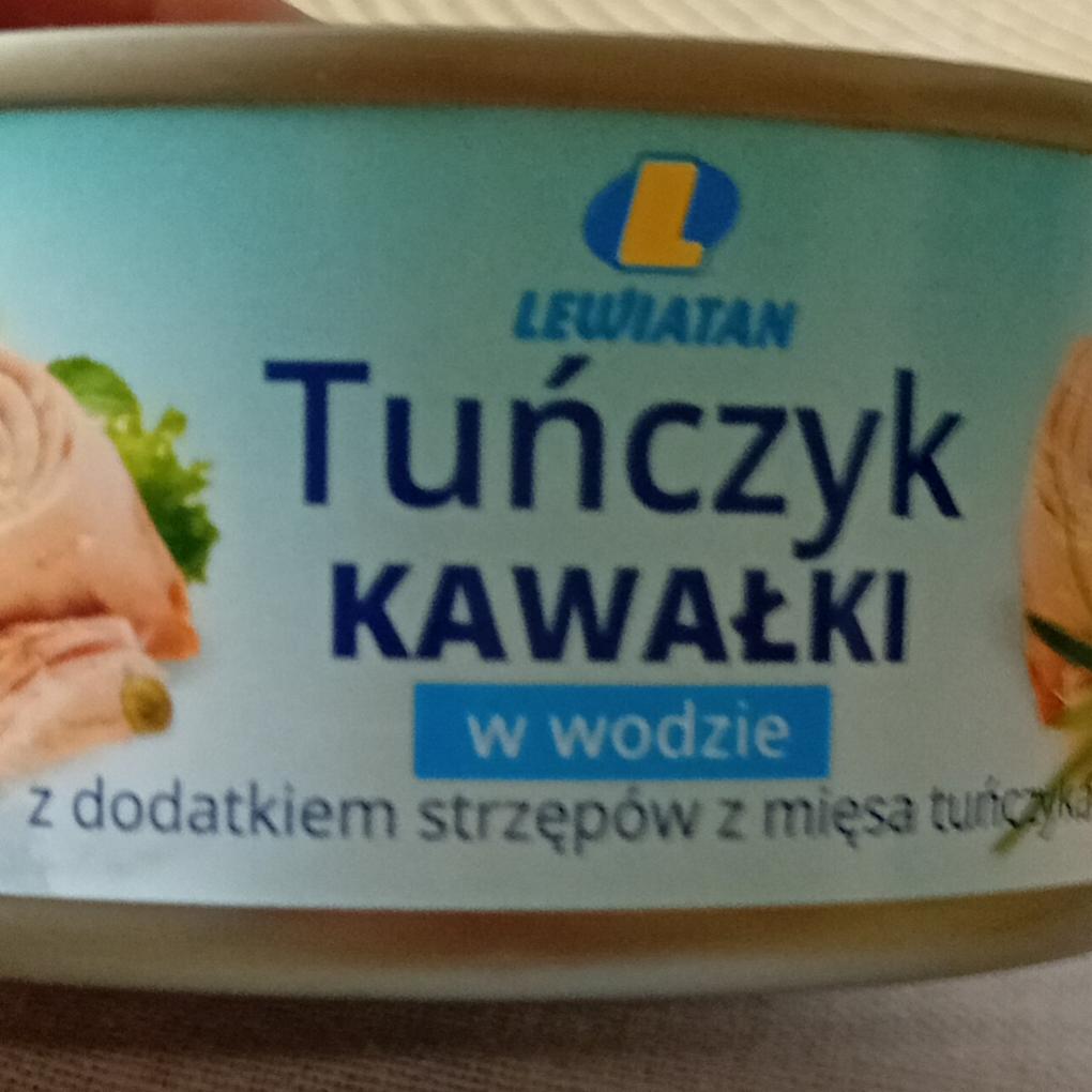 Zdjęcia - Tuńczyk kawałki w wodzie Lewiatan