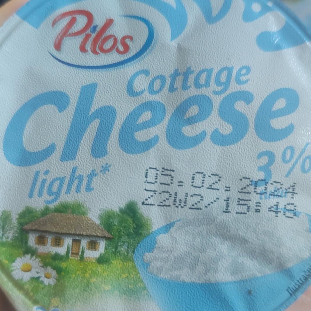 Zdjęcia - Cottage cheese light 3% Pilos