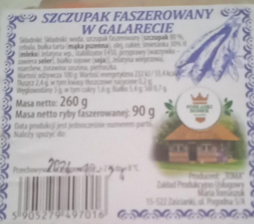 Zdjęcia - Szczupak faszerowany w galarecie Akwen