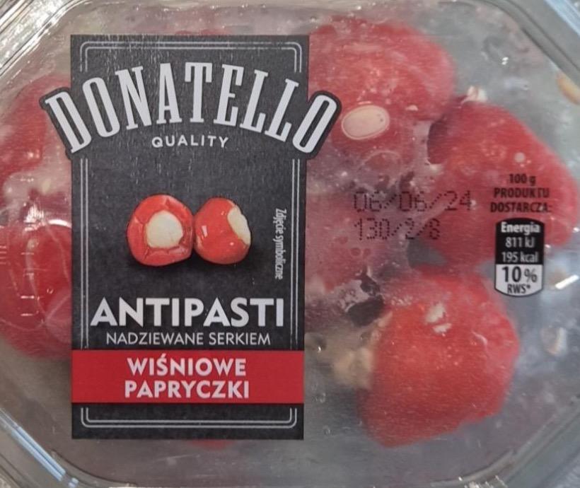 Zdjęcia - Antipasti nadziewane serkiem wiśniowe papryczki Donatello