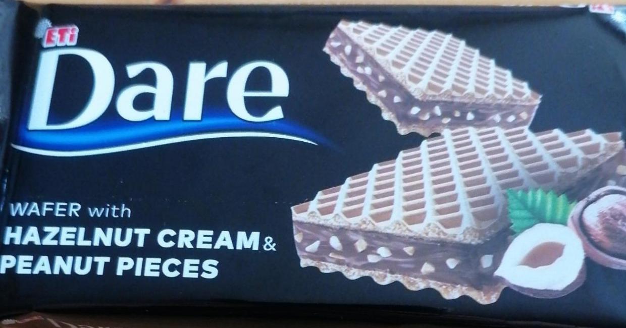 Zdjęcia - Dare wafer with Hazelnut cream