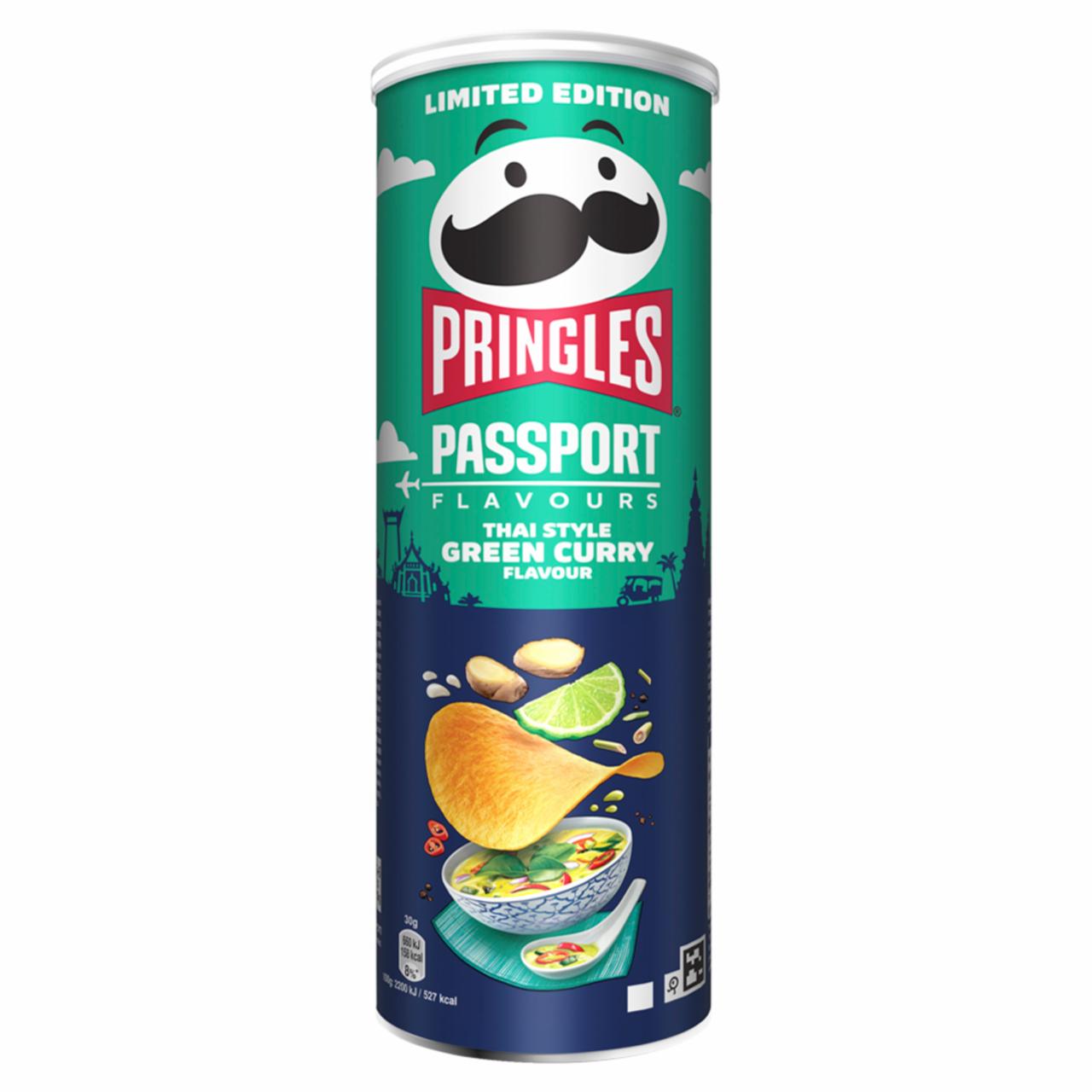 Zdjęcia - Pringles Passport Chrupki o smaku zielonego curry 165 g 