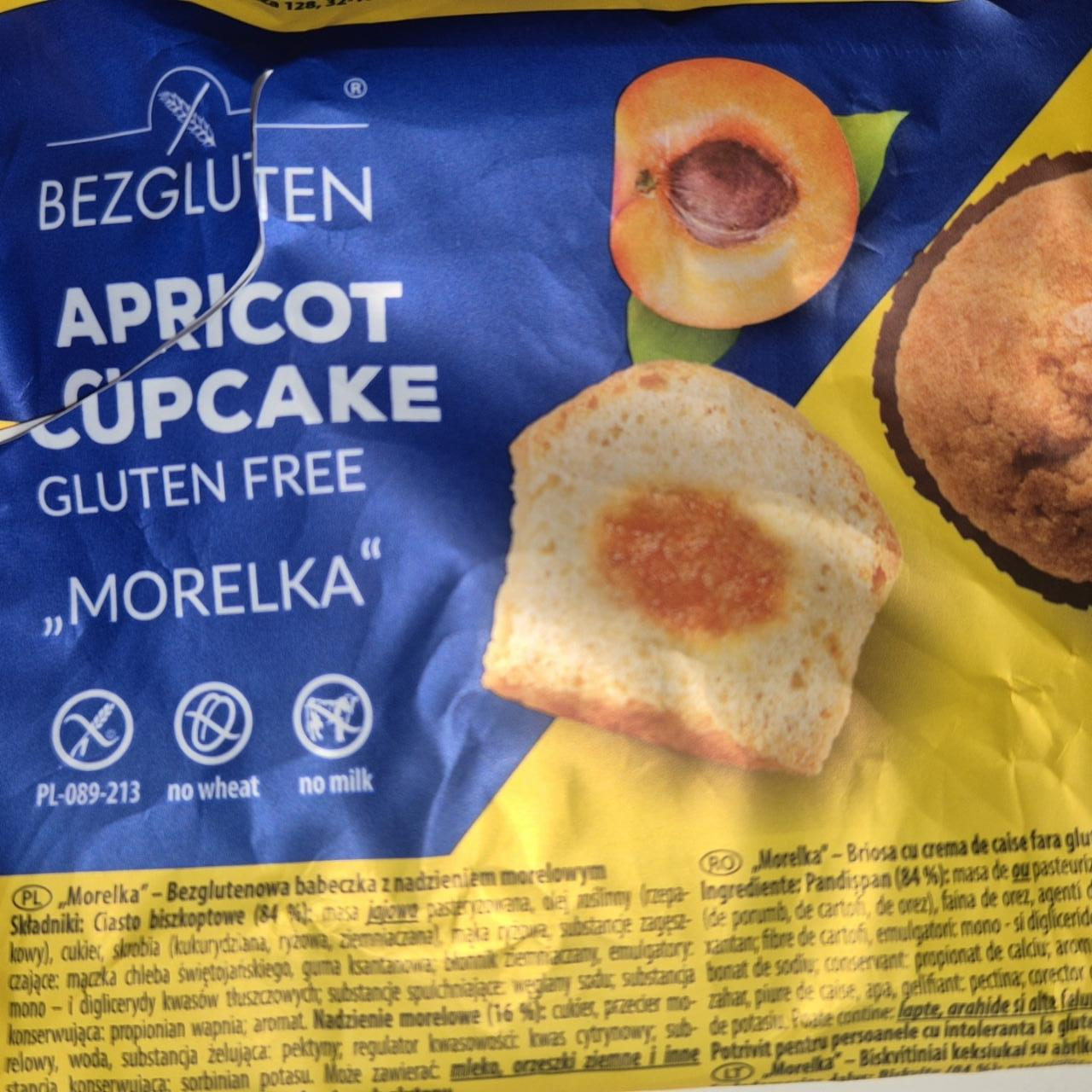 Zdjęcia - Apricot cupcake gluten free morelka Bezgluten