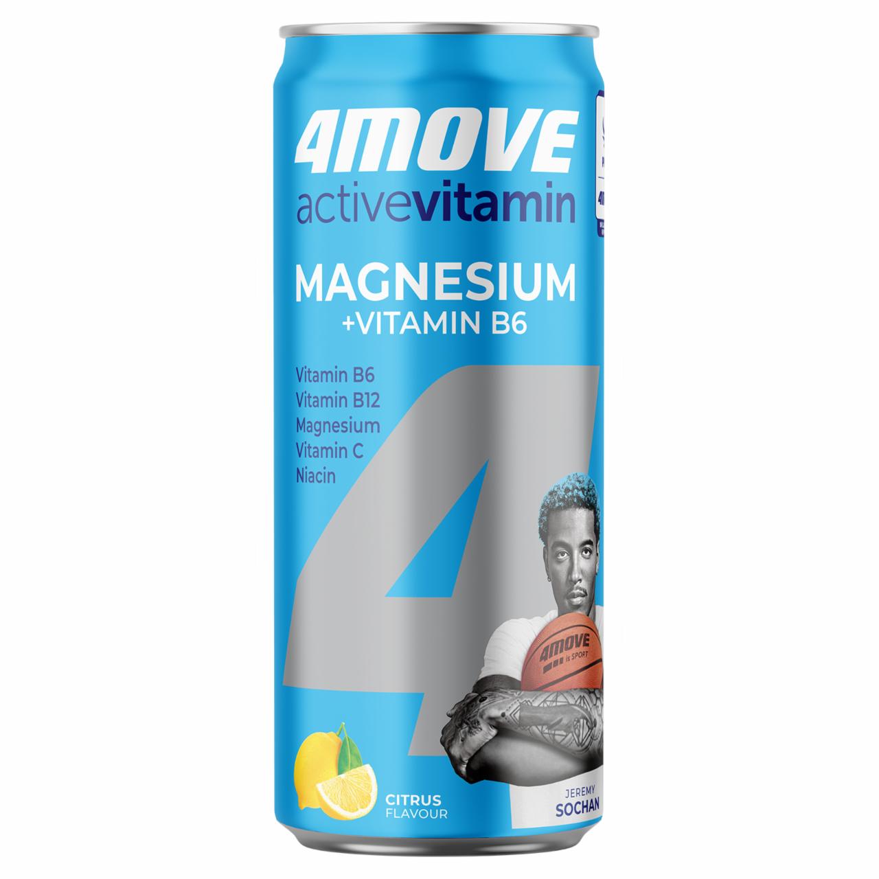 Zdjęcia - Active vitamin magnesium citrus 4Move