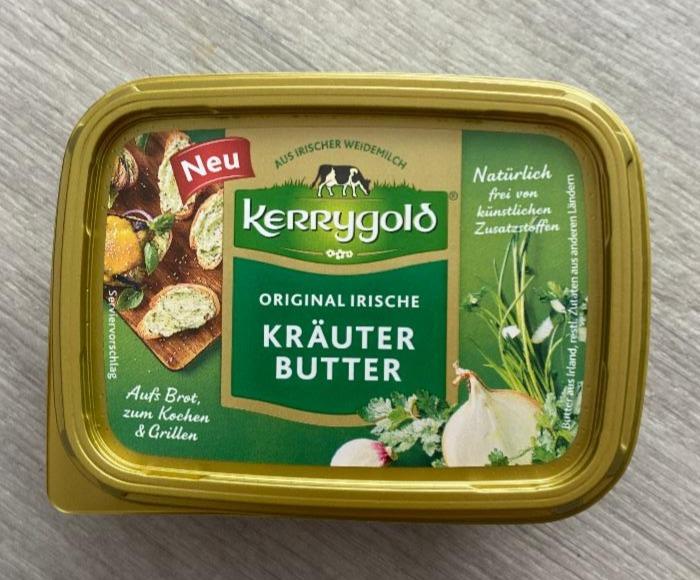 Zdjęcia - Kerrygold Oryginalne masło irlandzkie z ziołami i czosnkiem 150 g