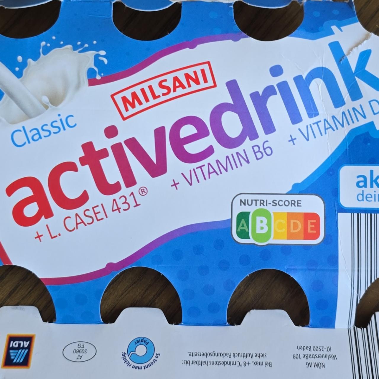 Zdjęcia - Activedrink Milsani