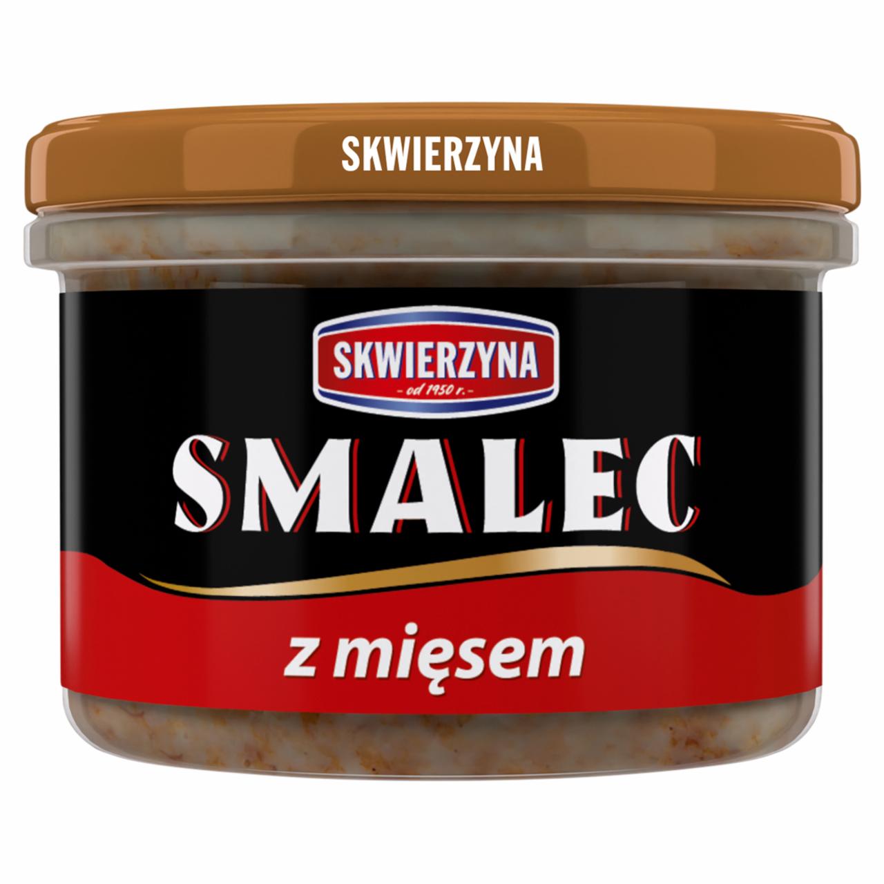 Zdjęcia - Skwierzyna Smalec z mięsem 160 g