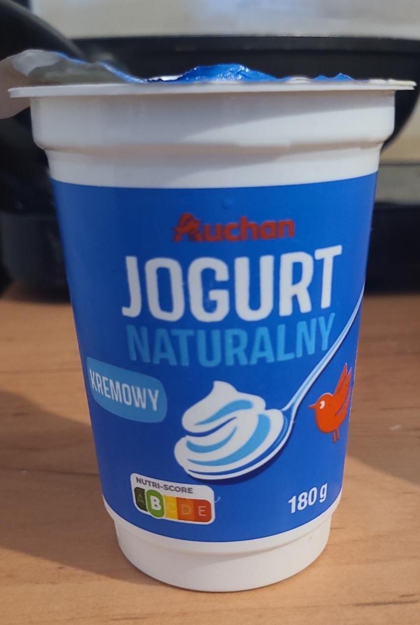 Zdjęcia - Jogurt naturalny kremowy Auchan